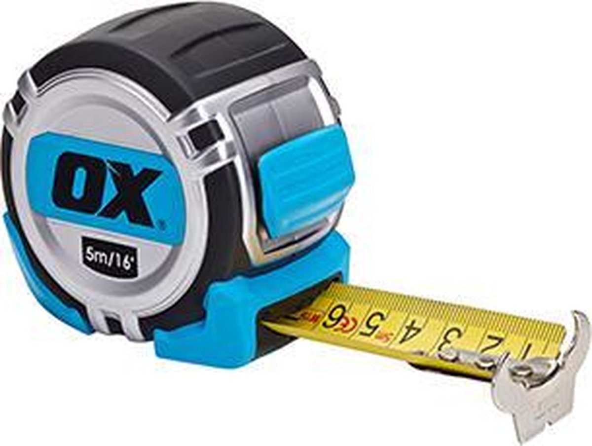 OX Tools Rolmaat Heavy duty 5meter