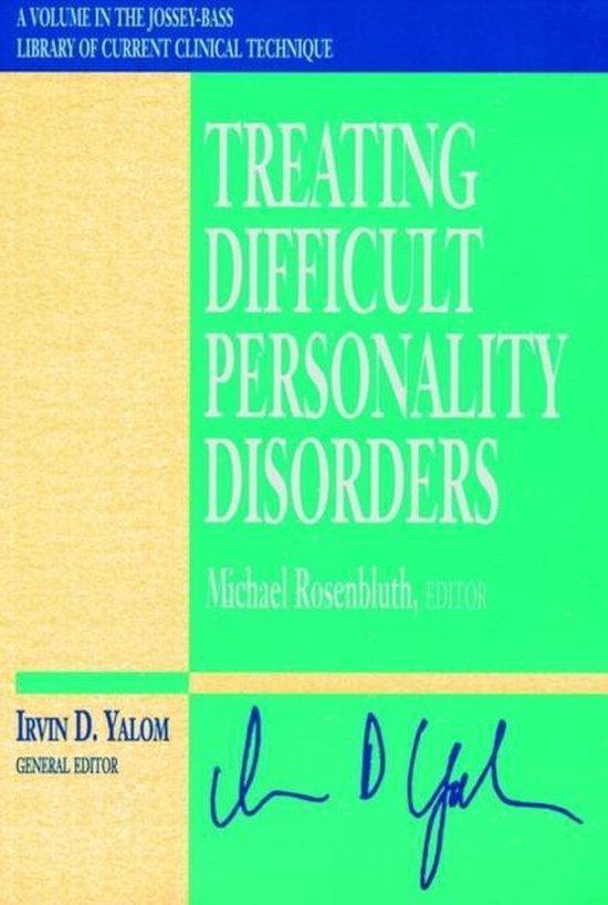 Treating Difficult Personality Disorders - cover