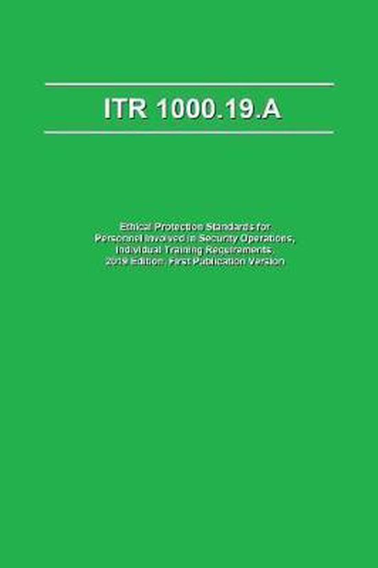 Foto: Sixth training group security related documents itr 1000 19 a