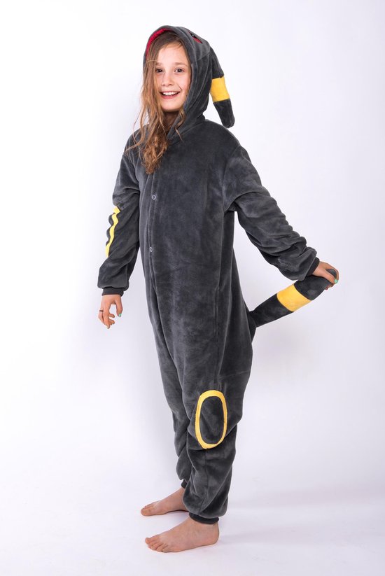 Universiteit honing Uitwisseling Onesie Umbreon Pokemon pak kostuum - maat XL-XXL - huispak pyjama | bol.com
