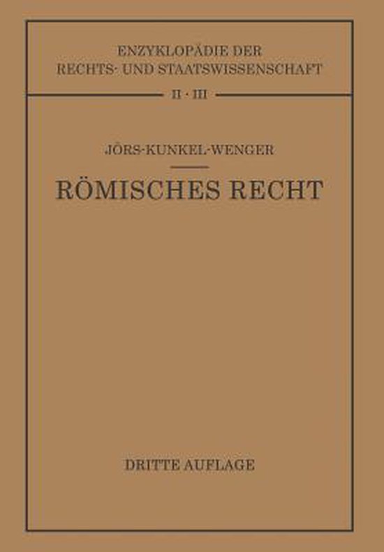 Römisches Privatrecht - cover
