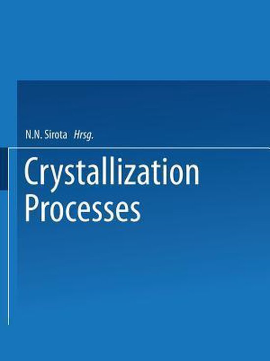 Crystallization Processes - cover