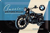 BMW - Classic Motorcycles Metalen wandbord 20x30 cm
