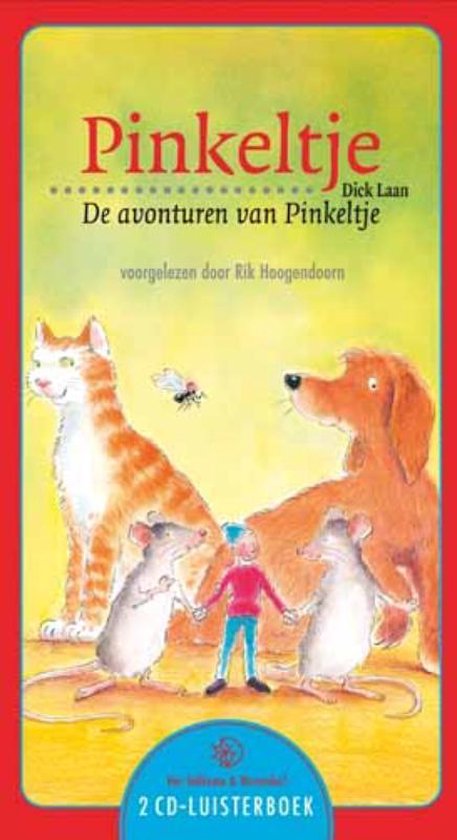 Omslag van Avonturen Van Pinkeltje Luisterboek 2 Cd's door D. Laan