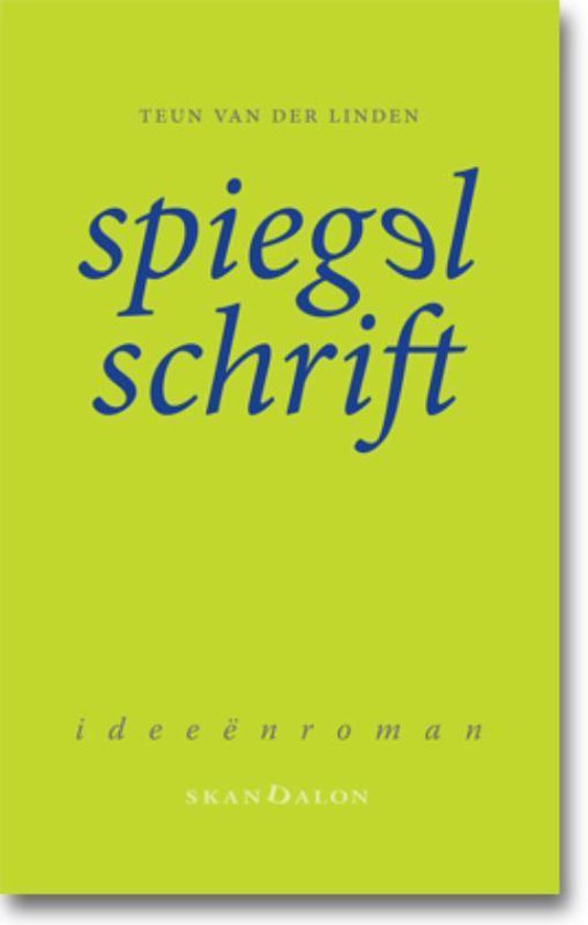 9789490708177 - Spiegelschrift