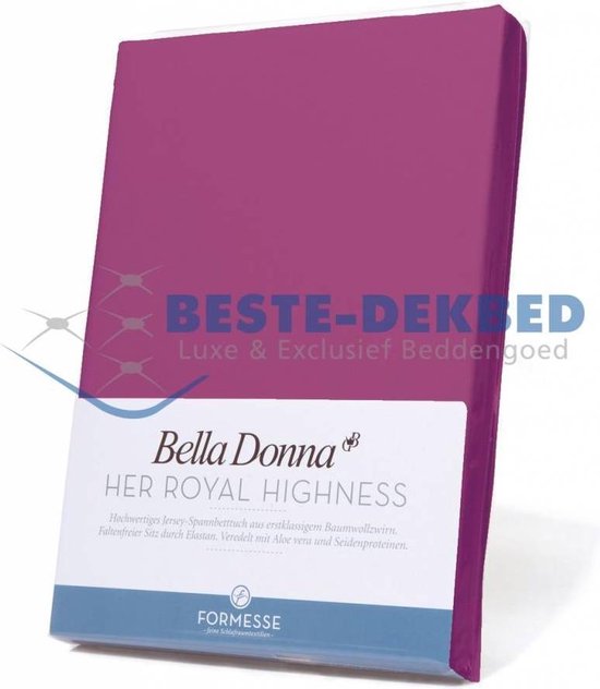 Bella Donna Hoeslaken Jersey - 200x220 / 240 - fuchsia
