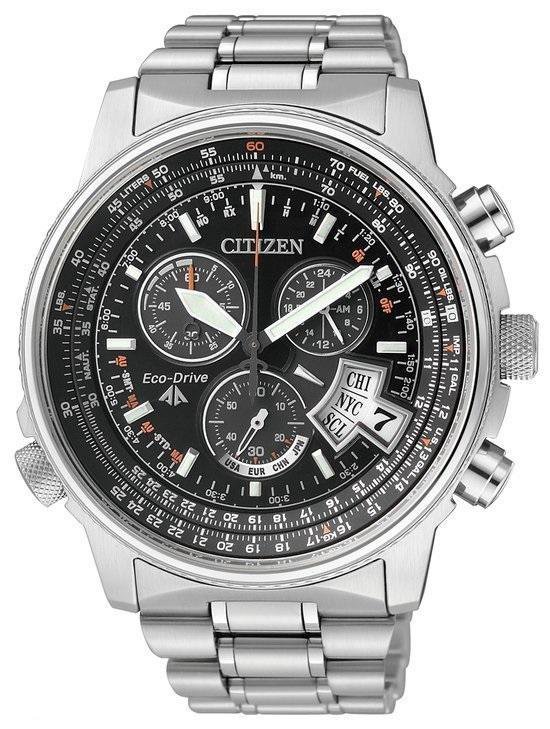 Citizen Promaster Evolution 5 Pilot - Horloge - Staal - Ø 45 mm -  Zilverkleurig/Zwart | bol.com