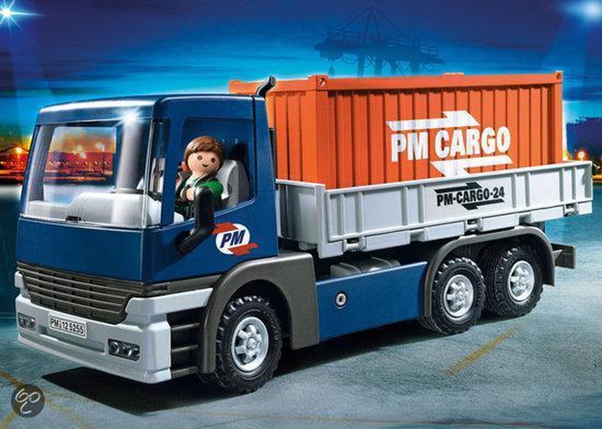 bol.com | PLAYMOBIL Cargo Truck met Container - 5255