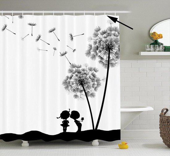 GS douchegordijn ringen 15 stuks Douchegordijnringen kunststof Wit