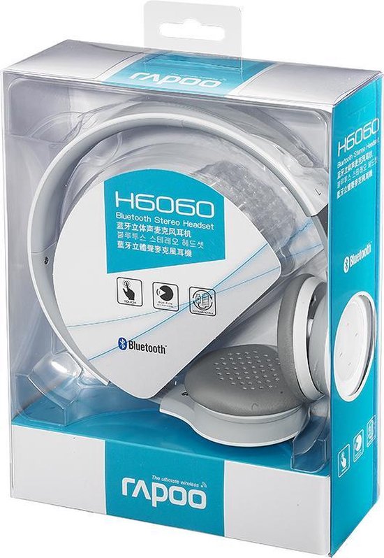 Rapoo 6060 Draadloze Headset / Wit
