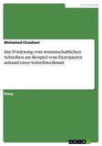 Zur Förderung vom wissenschaftlichen Schreiben am Beispiel vom Exzerpieren anhand einer Schreibwerkstatt