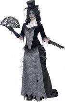 Zwarte weduwe Halloween kostuum 44-46 (l)