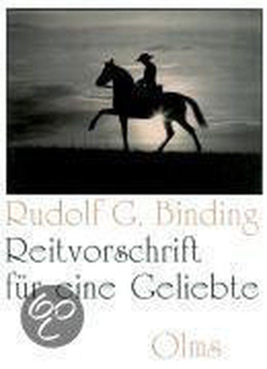 Reitvorschrift für eine Geliebte - cover