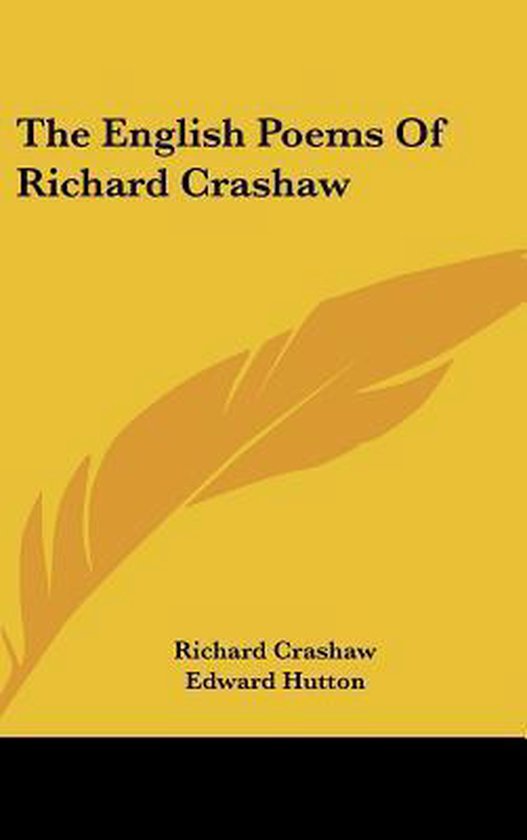 The English Poems of Richard Crashaw