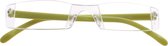 Lifetime-vision Leesbril Zonder Frame Unisex Groen Sterkte +2.50