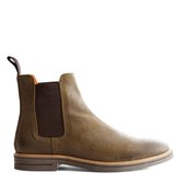 Travelin Newburgh Chelsea - Leren herenschoenen - Groen geborsteld Leer - Maat 46