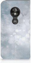 Motorola Moto E5 Play Uniek Standcase Hoesje Painting Grey