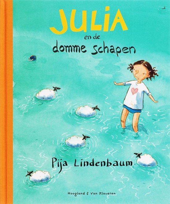 Cover van het boek 'Julia en de domme schapen' van Pija Lindenbaum