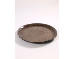 Serax - Pascale Naessens Pure - Bord L - Bruin - 33 Ø - 2 stuks