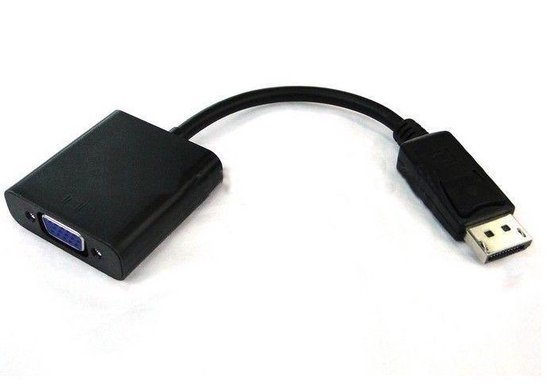 Adaptateur Dolphix DisplayPort 1.1 vers VGA / noir - 0,15 mètre