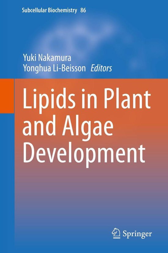 Biomedical and Life Sciences (R0) - Lipids in Plant and Alga ... - cover