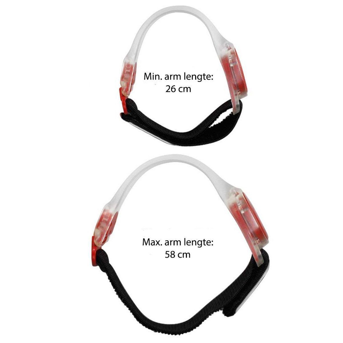 Safety Led Lamp Veiligheidslamp / Sportarmband voor Joggen