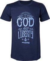 UNCHARTED 4 - T-Shirt Pour Dieu et la Liberty (L)