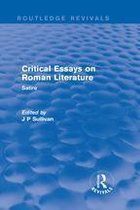 Routledge Revivals: Critical Essays on Roman Literature - Critical Essays on Roman Literature