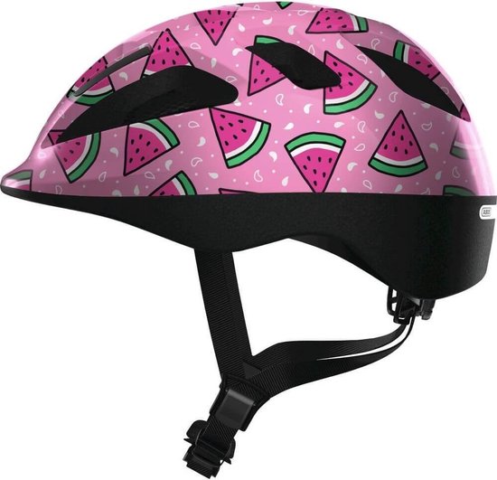 Abus Smooty 2.0 kinderfietshelm - Roze Watermeloen M