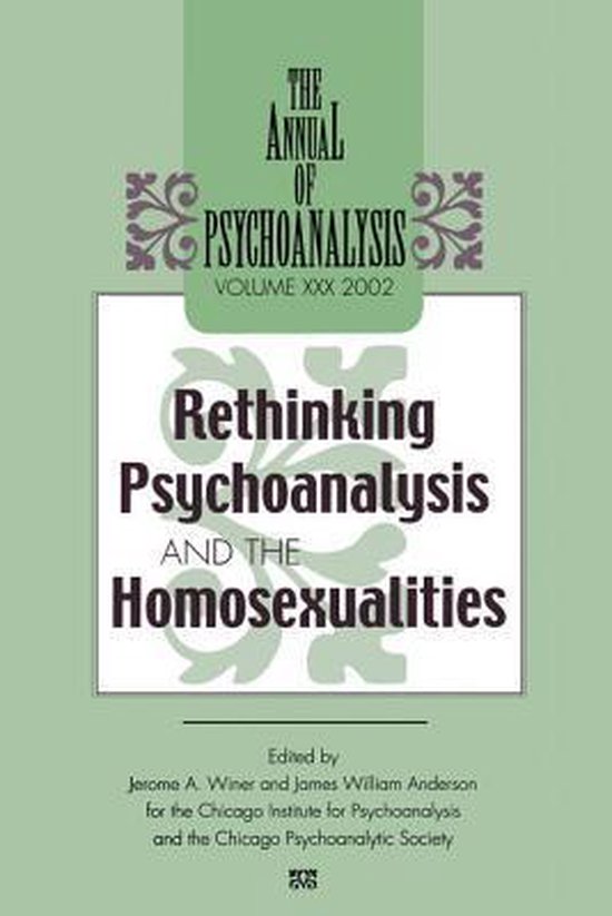 The Annual of Psychoanalysis - cover