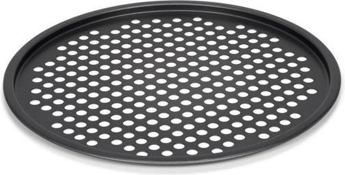 Pizzavorm blauwstaal 32 cm.