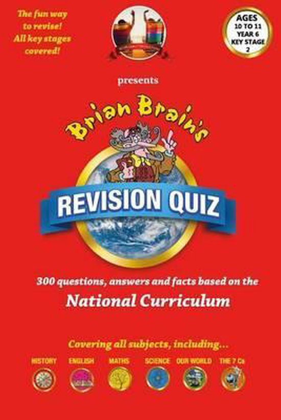 Brian Brain's Revison Quiz for Key Stage 2 Year 6 Ages 10 to ... - cover