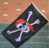 Piratenvlag - skull - schedel