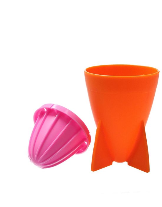 Present Time Citruspers - Sinaasappel Pers 18cm - Juicer Rocket - Matthias Zschlager Design - Sap maker - Oranje van Merkloos — afbeelding 2