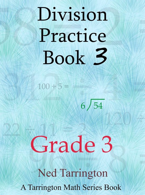 Grade 3 Division Practice 3 - Division Practice Book 3, Grad ... - cover