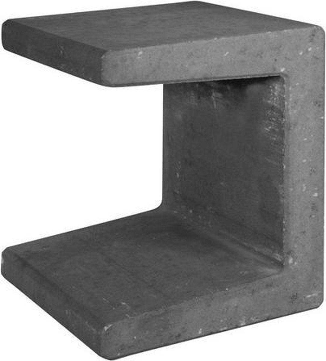 Bol.com U-element zwart 40x40x50 cm aanbieding