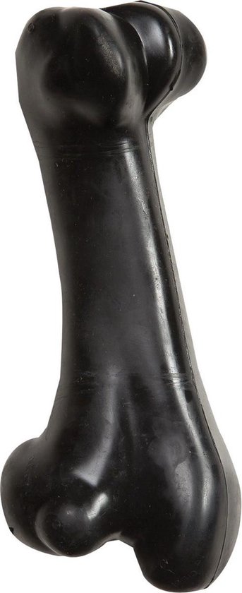 Flamingo - Flamingo Gladiator - Speelgoed Honden - Hs Rubber Gladiator Been Xl Zwart 22cm - 1st - 117310 - 1st - 1pce