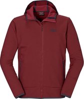 Jack Wolfskin Glacier Valley Jacket - heren - softshell - maat M - rood