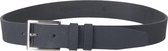 Arrigo Casual / Jeans Belt Ceinture de pantalon unisexe Noir 115 cm