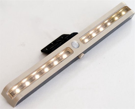 Missend Meting Klokje Bed LED verlichting met sensor 2 stuks - uitstapverlichting - bedlamp -  nachtlamp -... | bol.com