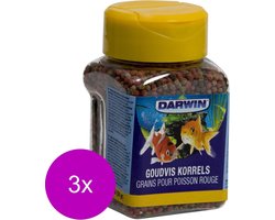 Darwin Goudvis Korrels - Vissenvoer - 3 x 100 ml