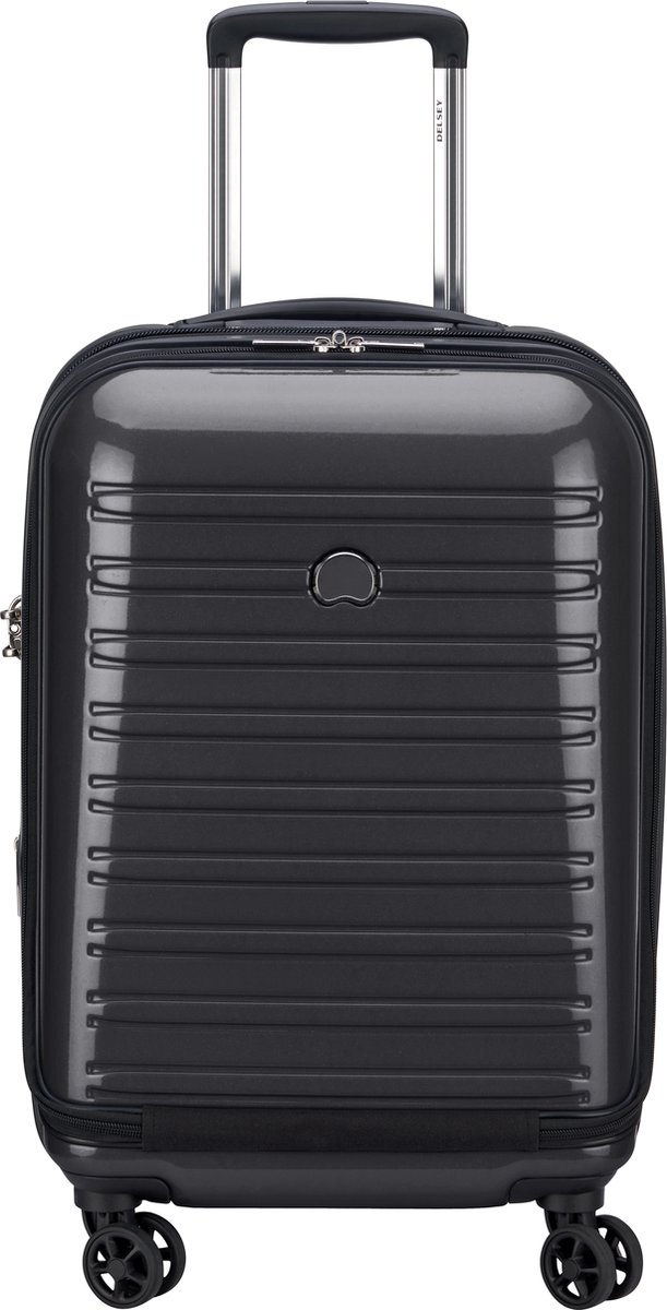 Delsey Segur 2.0 Handbagage koffer 55 cm - Zwart