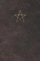 Monogram Pentagram (Neopaganism) Notebook