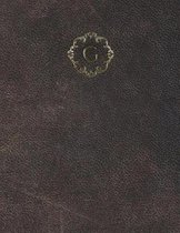 Monogram  G  Grid Sketchbook