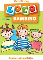 Loco Bambino - Boekje - Concentratiespelletjes - 3/5 Jaar