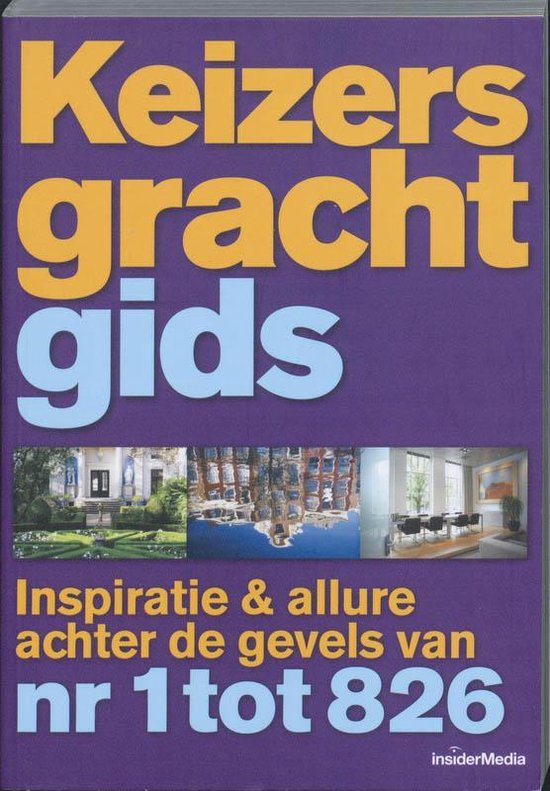 Cover van het boek 'Keizersgracht gids'