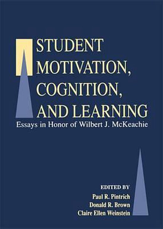 Student Motivation, Cognition, and Learning - cover