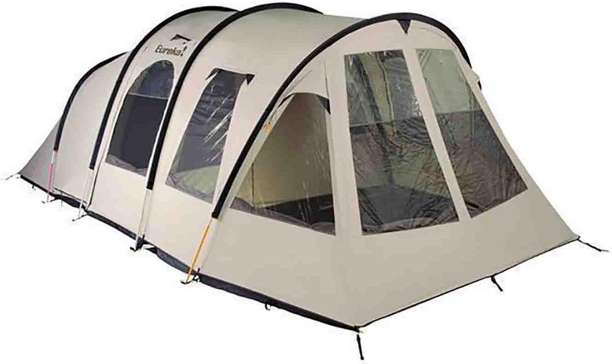 Familie Tent - Eureka N!Ergy Vision - 4-Boogs tunneltent - Beige | bol