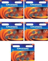 25 stuks CR2025 Grundig Lithium Knoopcel Batterijen 150 mAh