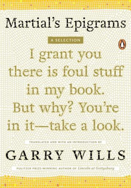 Martial's Epigrams - cover